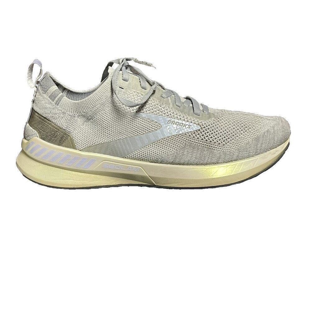 Brooks Bedlam 3 Women's Gray Knit Running Shoes 1203301B083 Size 9B